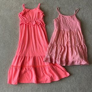 Girls pink dresses